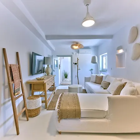 Villa Beachhouse Small Santa Maria By Naoussa Direct Access