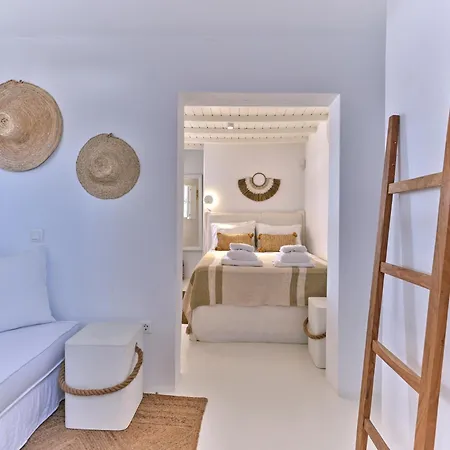 Beachhouse Small Santa Maria By Naoussa Direct Access Villa